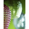 Изображение товара Светильник подвесной каскадный Aurora, 110х18 см, сливовый/зеленый/серый