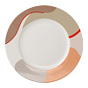 Изображение товара Набор из двух тарелок бежевого цвета с авторским принтом из коллекции Freak Fruit, 27см