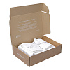 Изображение товара Комплект постельного белья из страйп-сатина из коллекции Essential, 200х220 см