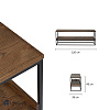 Изображение товара Скамья Unique Furniture, Rivoli, 120х35х45 см
