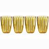 Изображение товара Набор из 4-х стаканов Dolcevita, 470 мл, янтарные