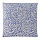 Подушка декоративная фиолетового цвета с принтом Спелая Смородина из коллекции Scandinavian touch, 45х45 см