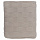 Плед из хлопка рельефной вязки светло-серого цвета из коллекции Essential, 130х170 см